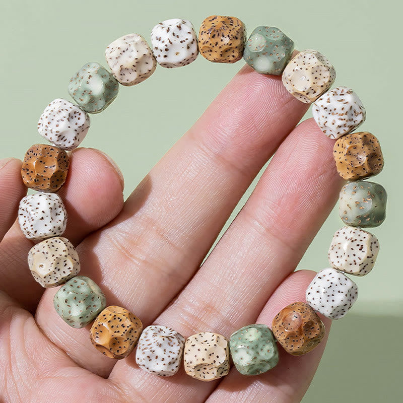 ATELIER-TIBET Bracelet Bodhi 10 mm Naturel