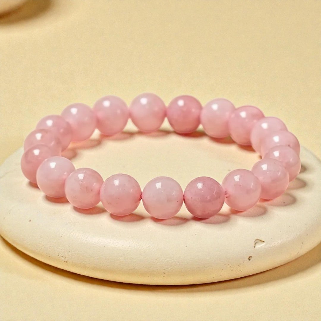 ATELIER-TIBET – Bracelet Amour Inconditionnel en Quartz Rose