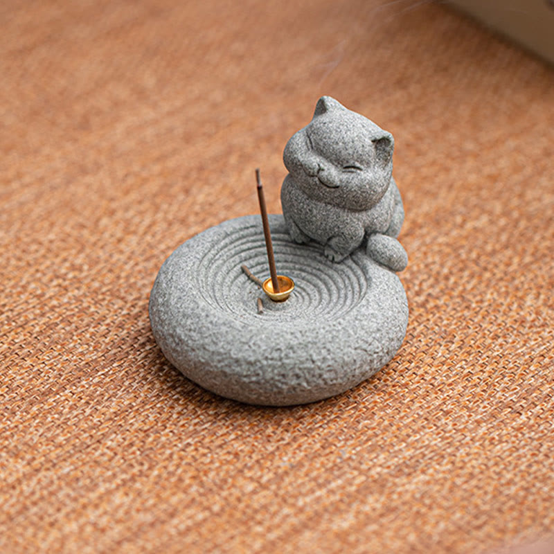 ATELIER-TIBET Brûleur Buddha Stones, décoration de bureau