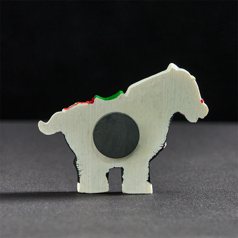 ATELIER-TIBET Aimant Cheval Zodiacal – Symbole de Réussite, de Liberté et de Prospérité
