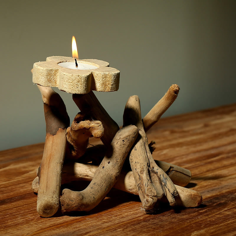 ATELIER-TIBET Peigne de Massage Relaxant en Bois de Santal Rouge et Vert
