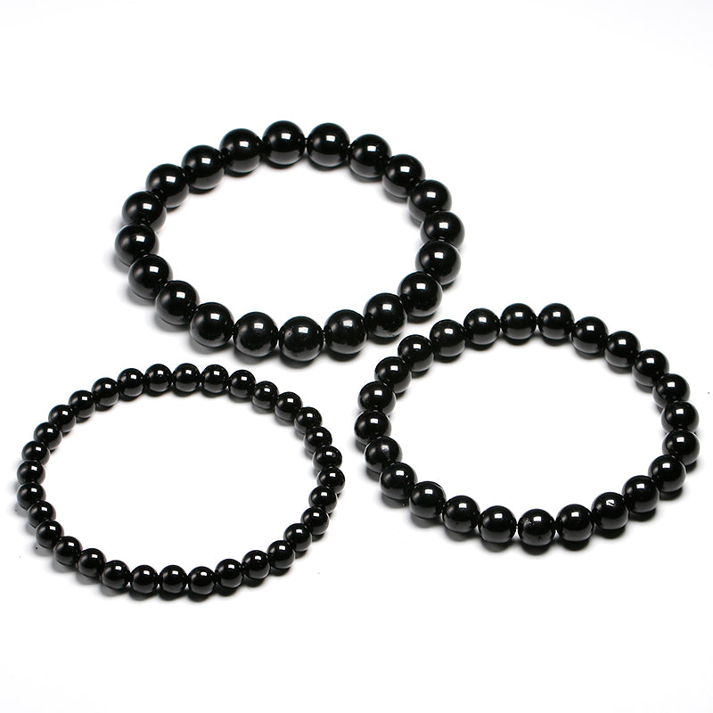 ATELIER-TIBET – Bracelet Ancrage en Tourmaline Noire