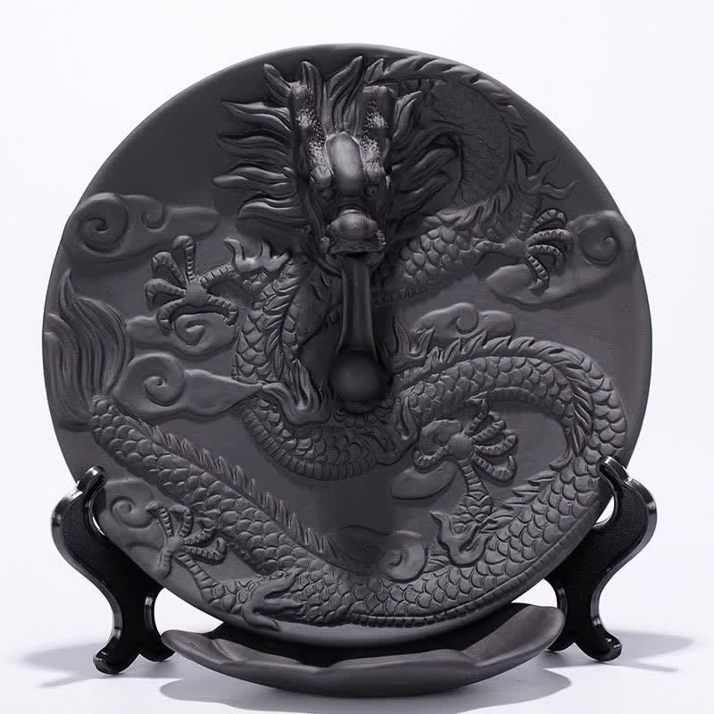 ATELIER-TIBET – Brûleur d’Encens Dragon Céramique à Reflux – Effet Cascade pour Méditation