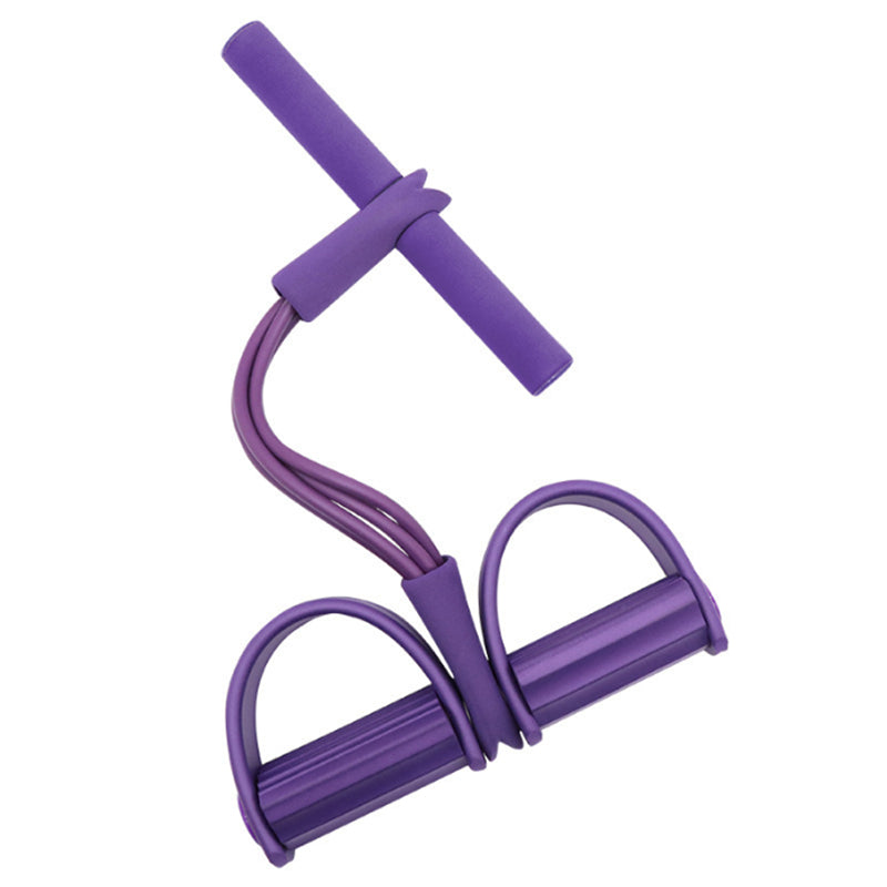 ATELIER-TIBET – Corde de Traction Yoga Ajustable Violette 120 cm