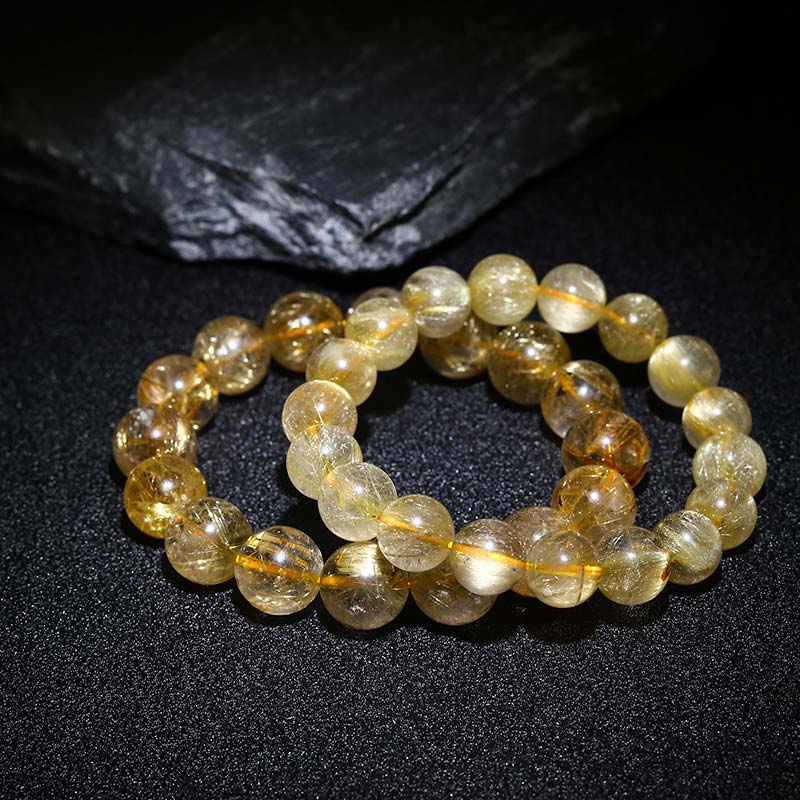 ATELIER-TIBET – Bracelet en Citrine Naturelle 10 mm
