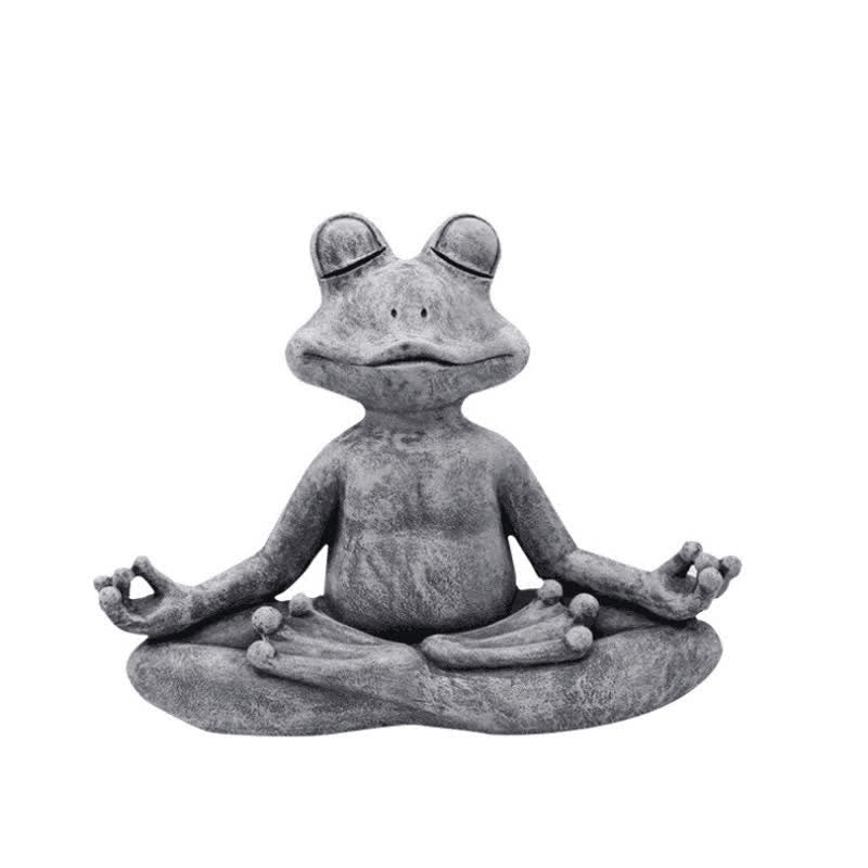 ATELIER-TIBET .Zen Chien Chat Grenouille Méditant