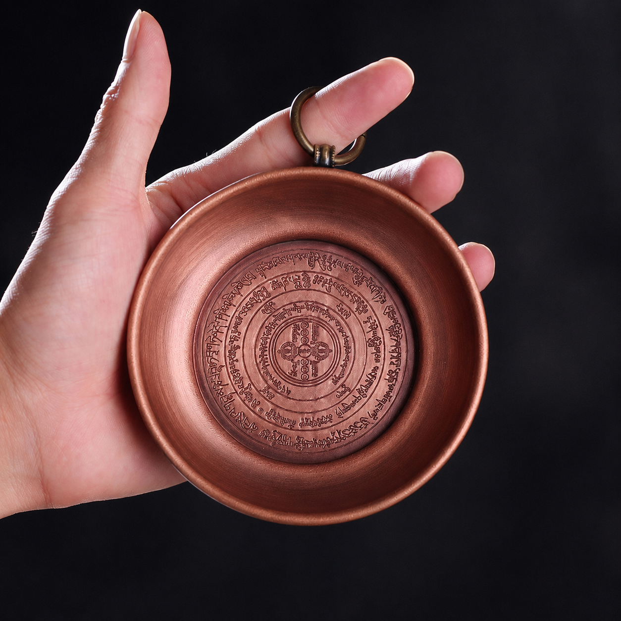 ATELIER-TIBET – Petit Autel de Prière en Cuivre | Accessoire pour Espace Sacré et Rituels