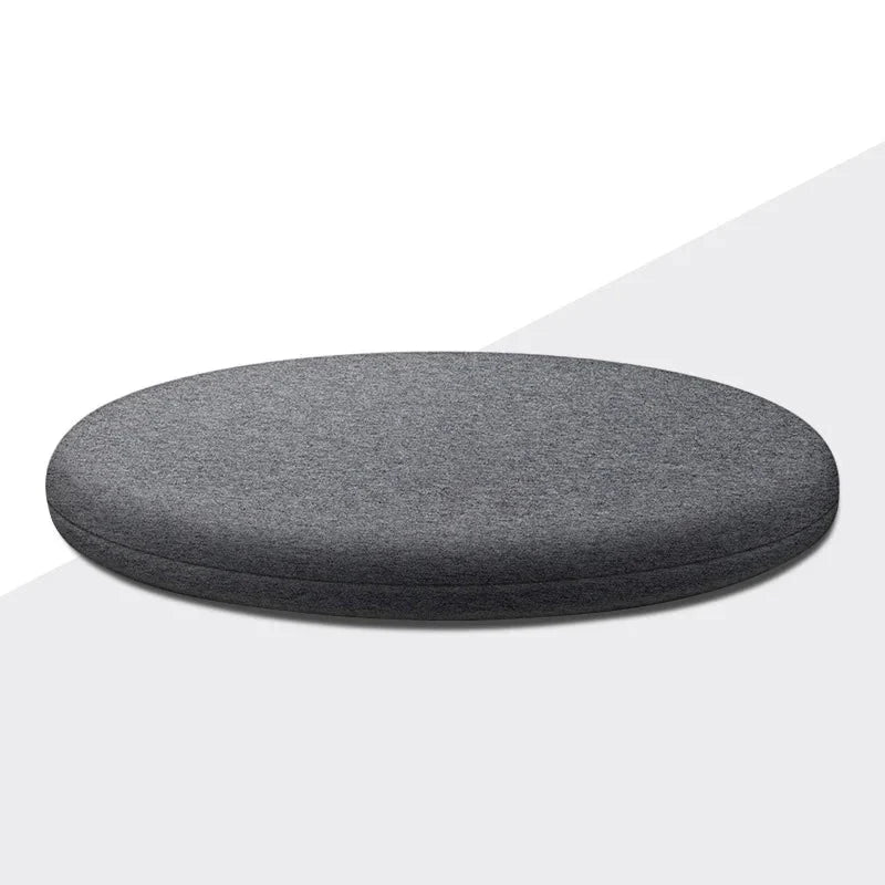 ATELIER-TIBET – Coussin de Chaise Rond Japonais en Coton & Mousse à Mémoire de Forme – 30 / 35 cm