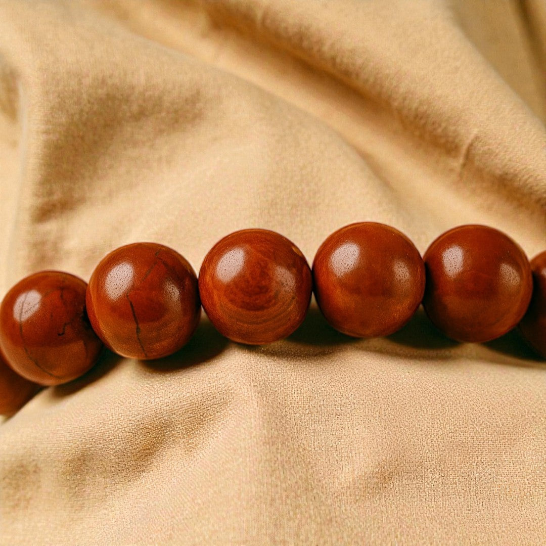 ATELIER-TIBET – Bracelet Énergie Vitale en Jaspe Rouge