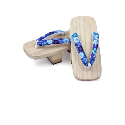 ATELIER-TIBET – Geta Sandales Japonaises en Bois & Tissu