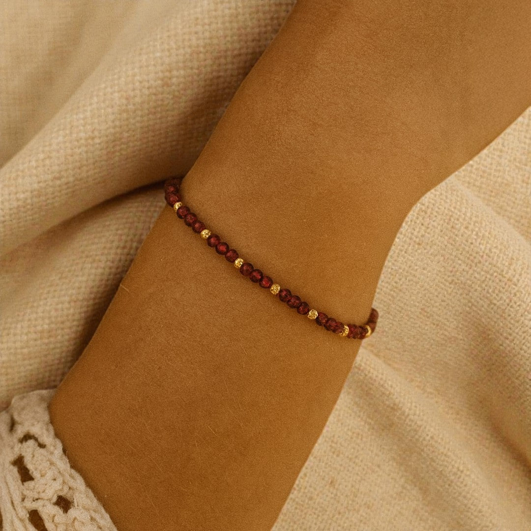 ATELIER-TIBET – Bracelet Mois Sacré – Pierre de Naissance