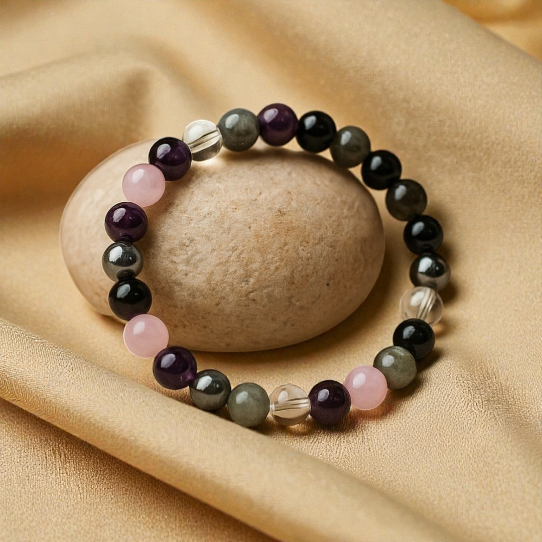 ATELIER-TIBET – Bracelet Haute Vibration en Pierres Naturelles