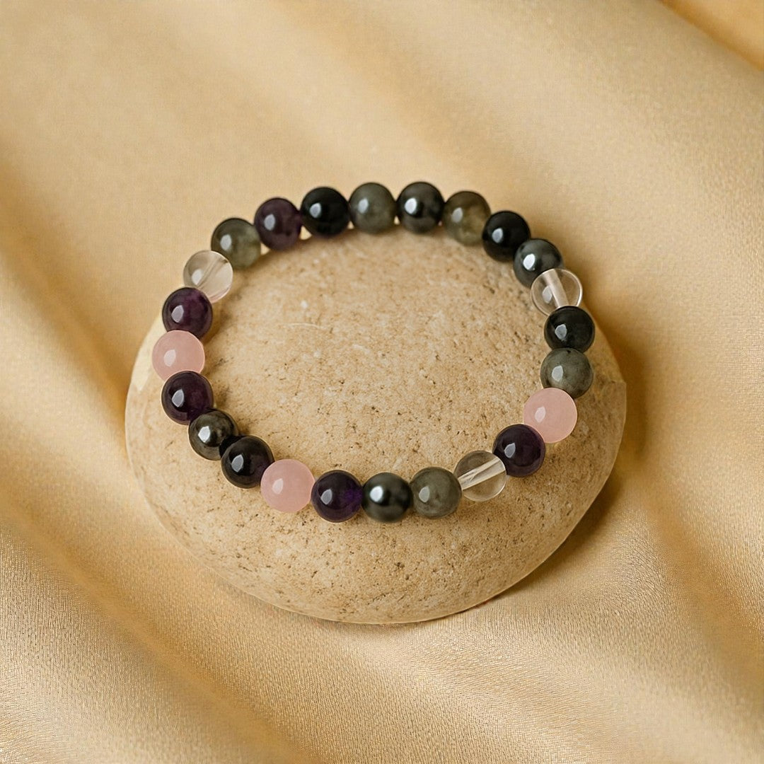 ATELIER-TIBET – Bracelet Haute Vibration en Pierres Naturelles