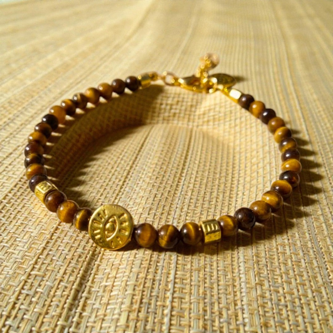 ATELIER-TIBET – Bracelet Lien Protecteur en Pierres Naturelles