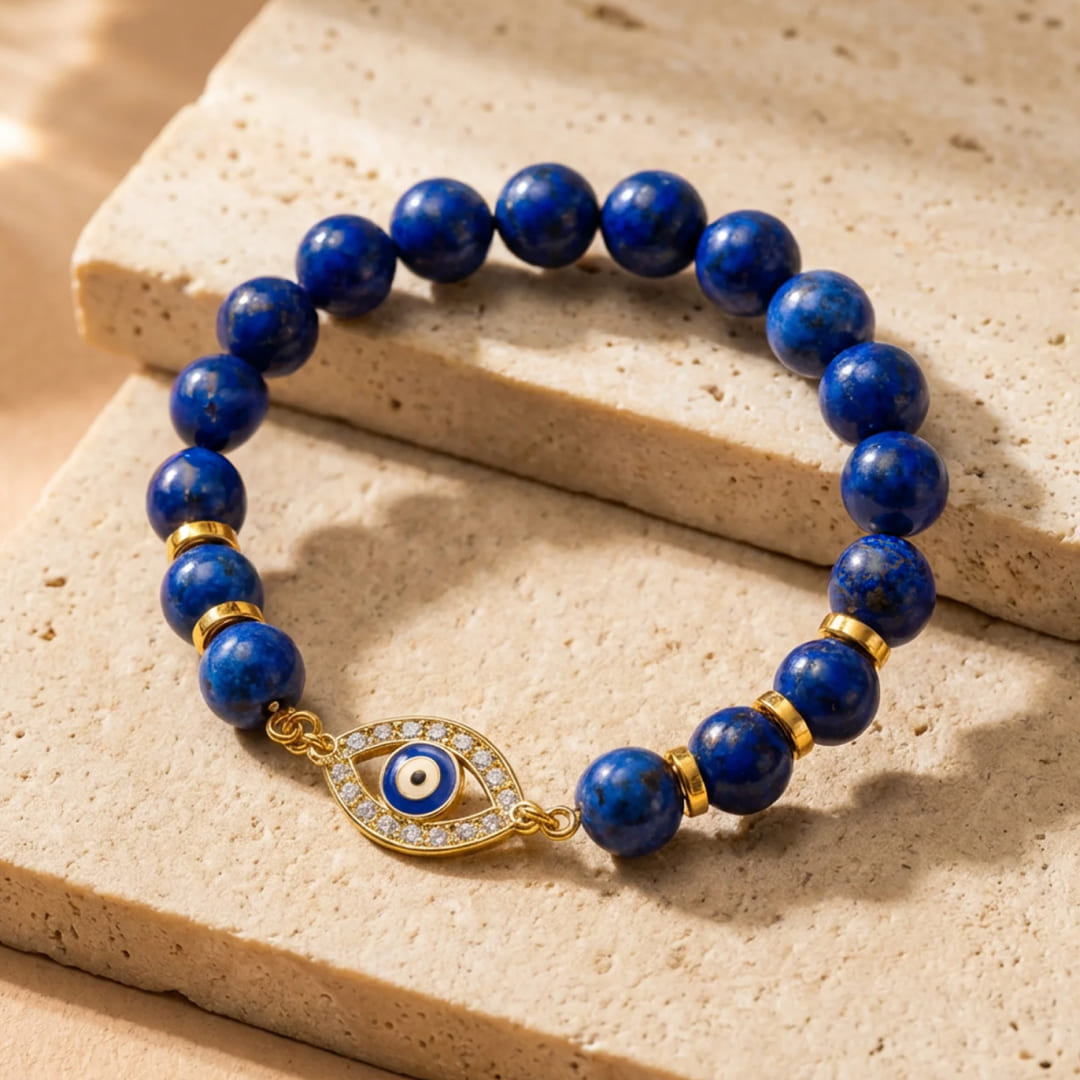ATELIER-TIBET – Bracelet Regard de Vérité en Lapis Lazuli