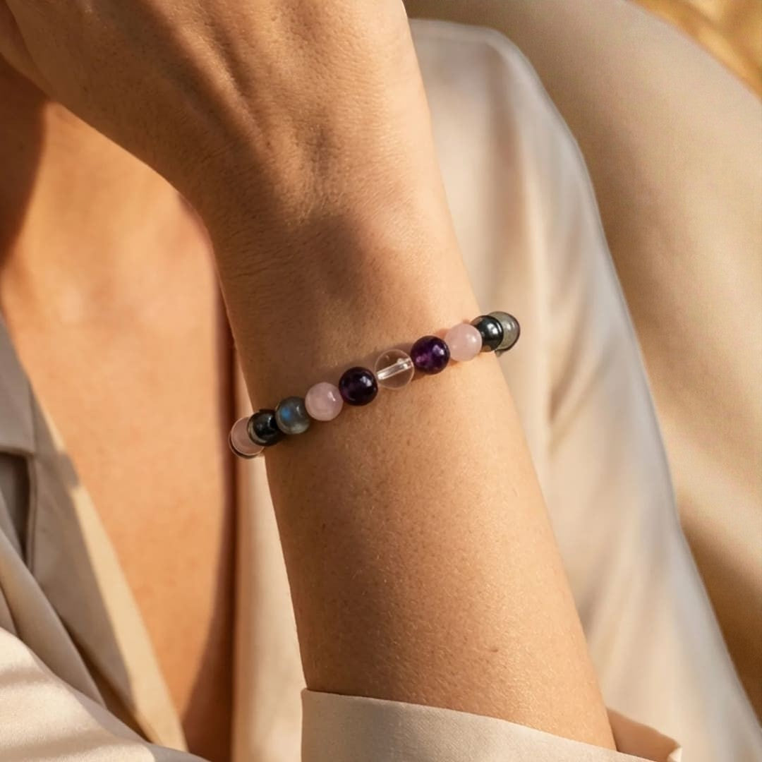 ATELIER-TIBET – Bracelet Haute Vibration en Pierres Naturelles