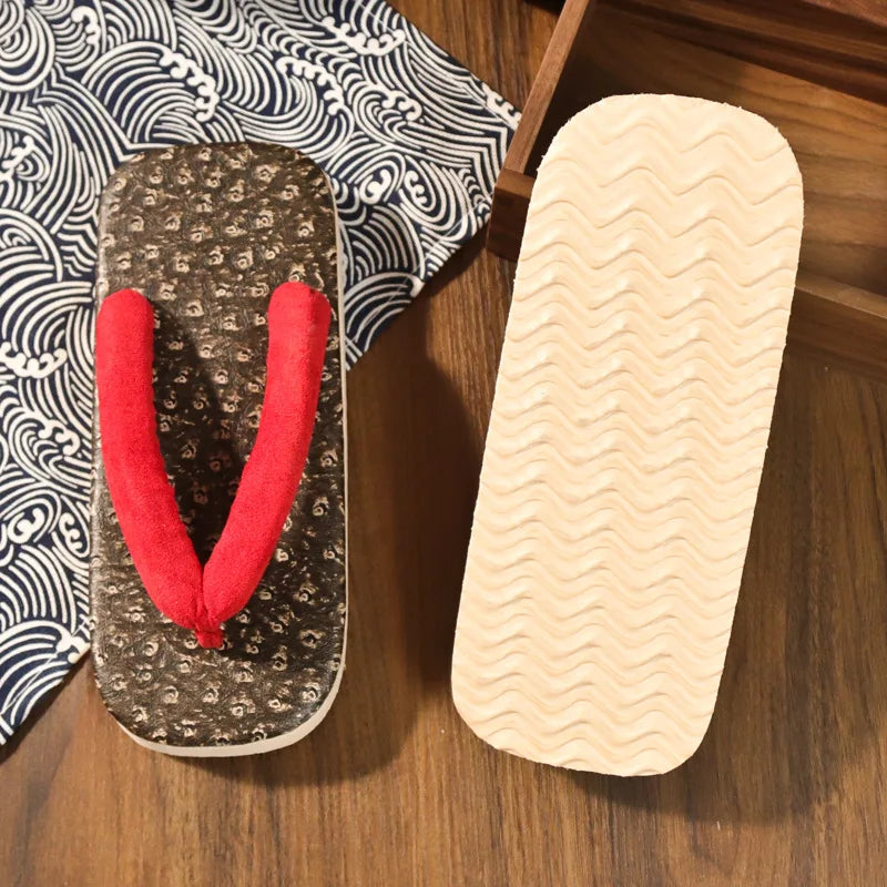ATELIER-TIBET – Geta Japonaises Traditionnelles en Coton & PVC
