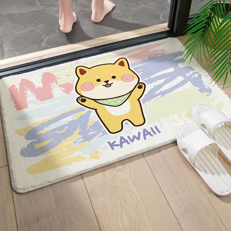 ATELIER-TIBET – Tapis de Bain Japonais Kawaii Absorbant | Douceur Thermique & Compagnon Ludique
