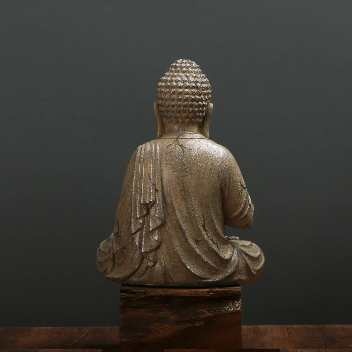 ATELIER-TIBET Statue Japonaise en Pierre de Wildoda | Sculpture Zen Décorative Intérieur & Jardin