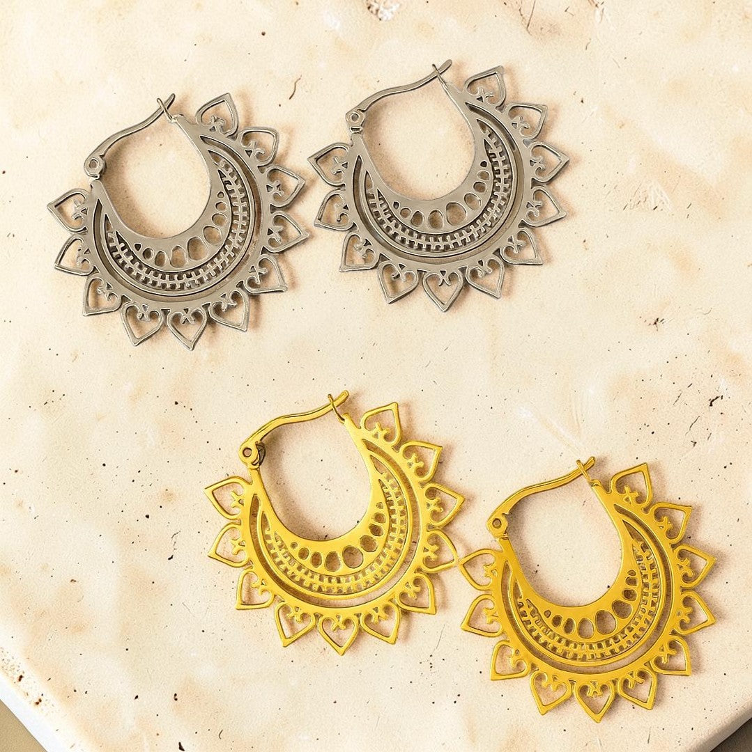 ATELIER-TIBET – Boucles d'Oreilles Sundari