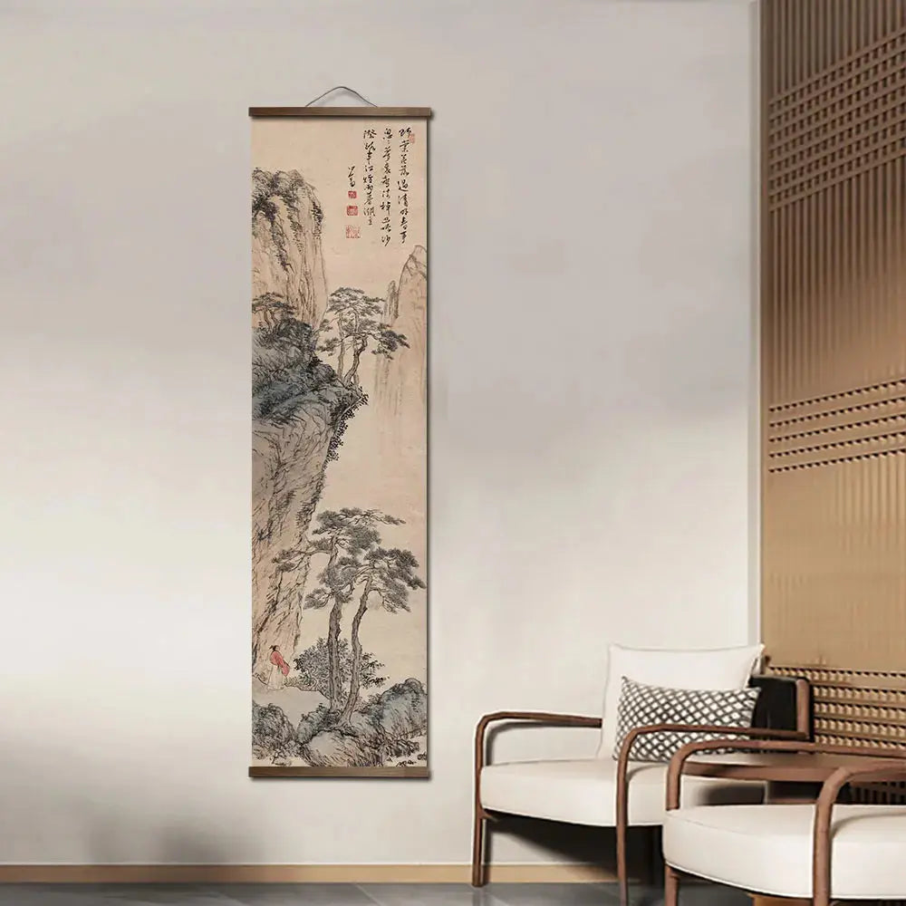 ATELIER-TIBET – Décoration Murale Asiatique Zen aux Paysages Traditionnels