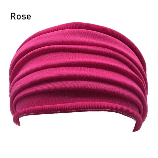Bandeau de Yoga Élastique en Coton & Polyester