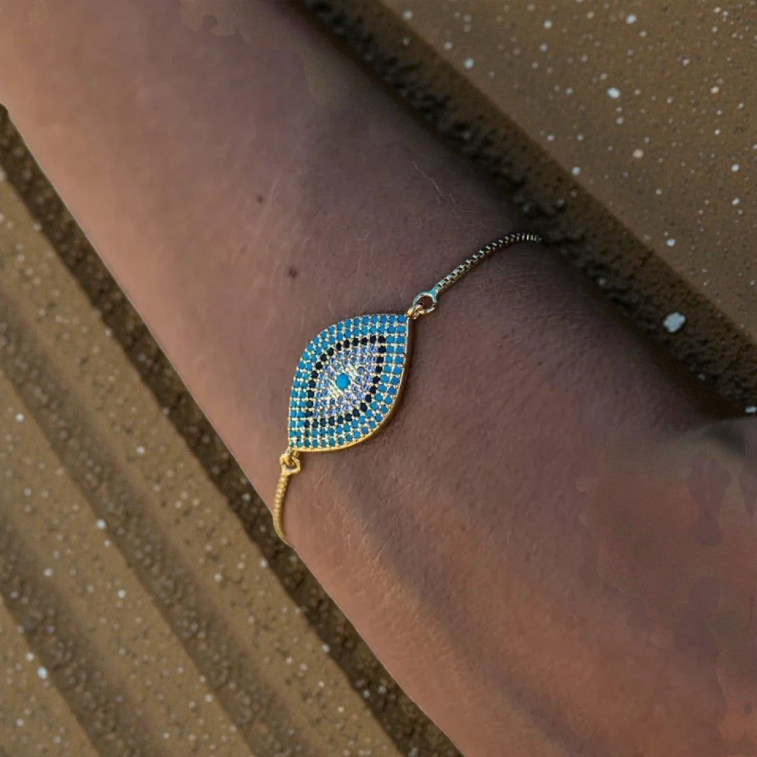 ATELIER-TIBET – Bracelet Oeil Bleu - Protection du Mauvais Œil