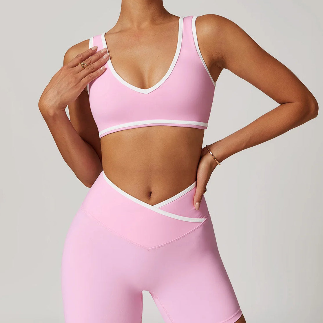 ATELIER-TIBET – Brassière Yoga Rose Douceur & Tendance