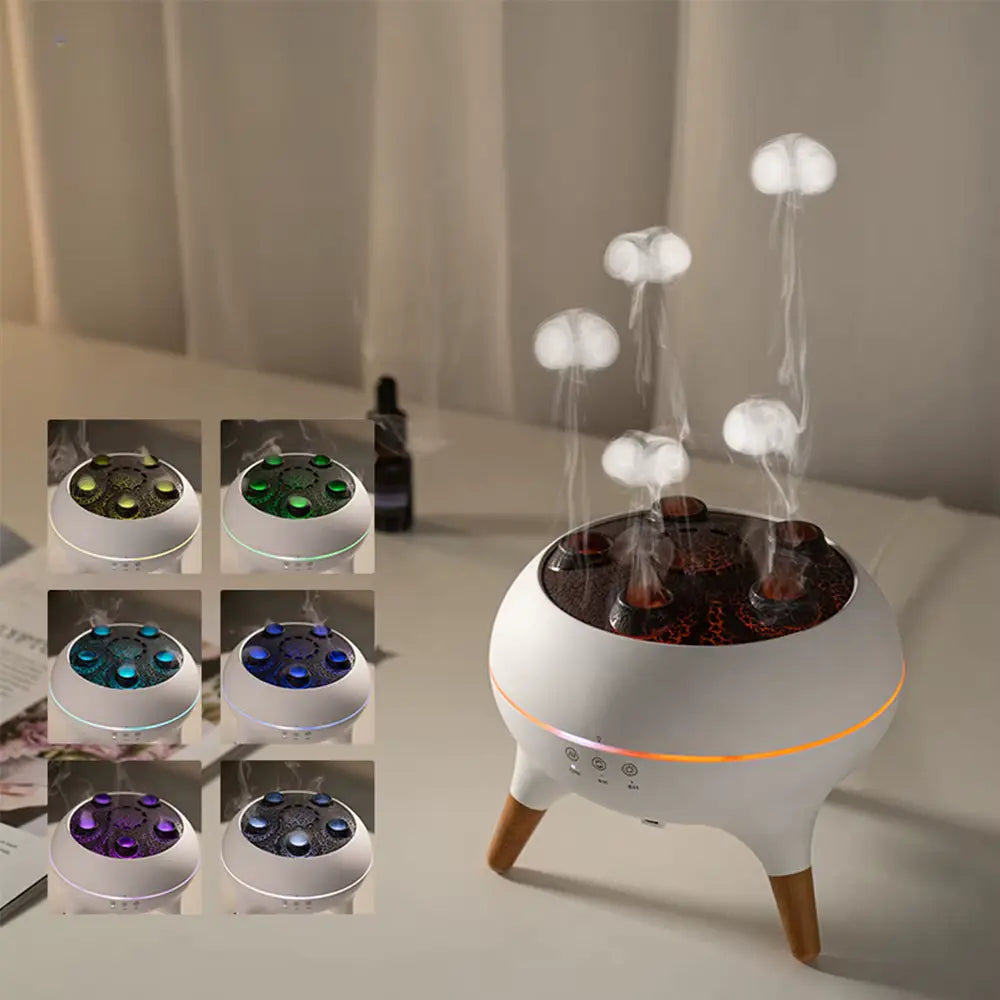 ATELIER-TIBET – Diffuseur d’Huiles Essentielles Ultrasonique Méduse