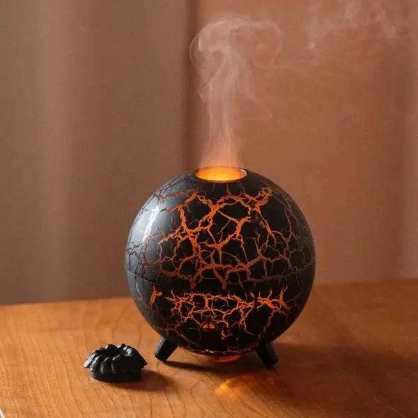 ATELIER-TIBET – Diffuseur d’Huiles Essentielles Planète Volcanique