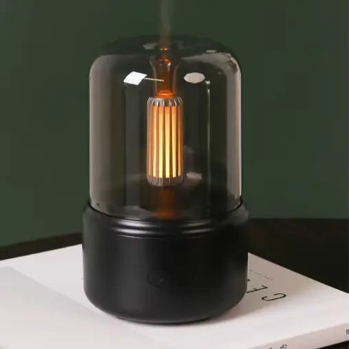 ATELIER-TIBET – Diffuseur d’Huiles Essentielles Effet Flamme LED