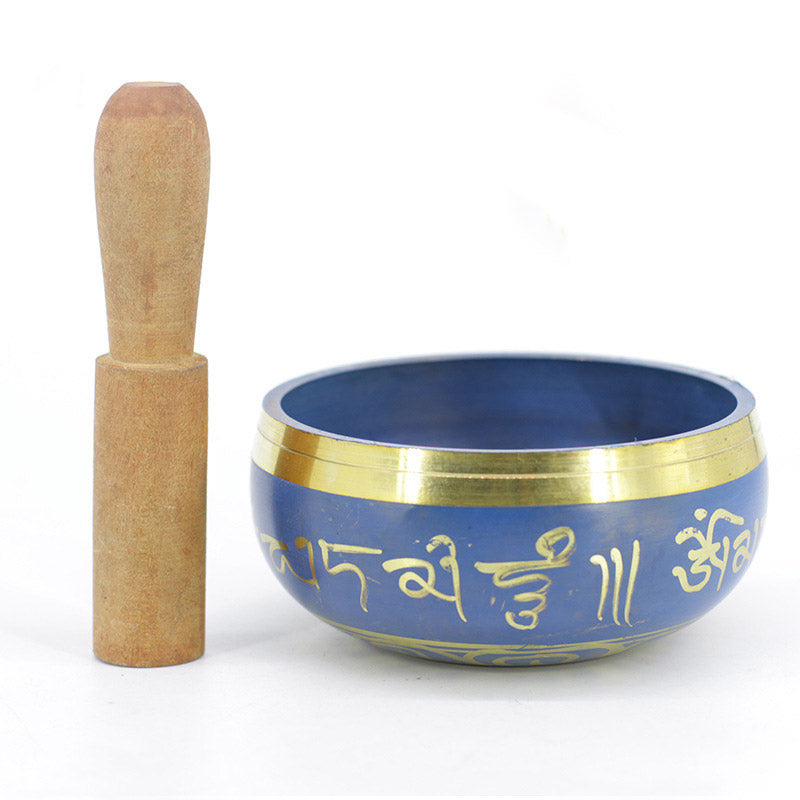 ATELIER-TIBET – Bol Chantant Tibétain en Cuivre pour Méditation et Relaxation | 9,5 cm