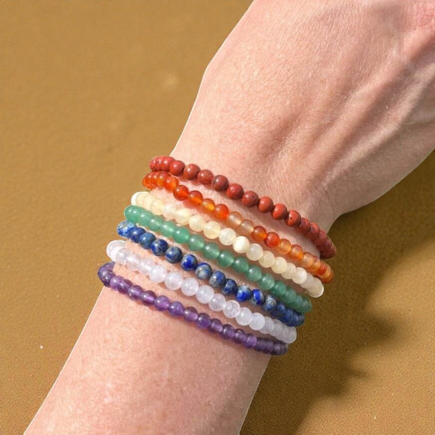 ATELIER-TIBET – Ensemble Ouverture des 7 Chakras en Pierres Naturelles