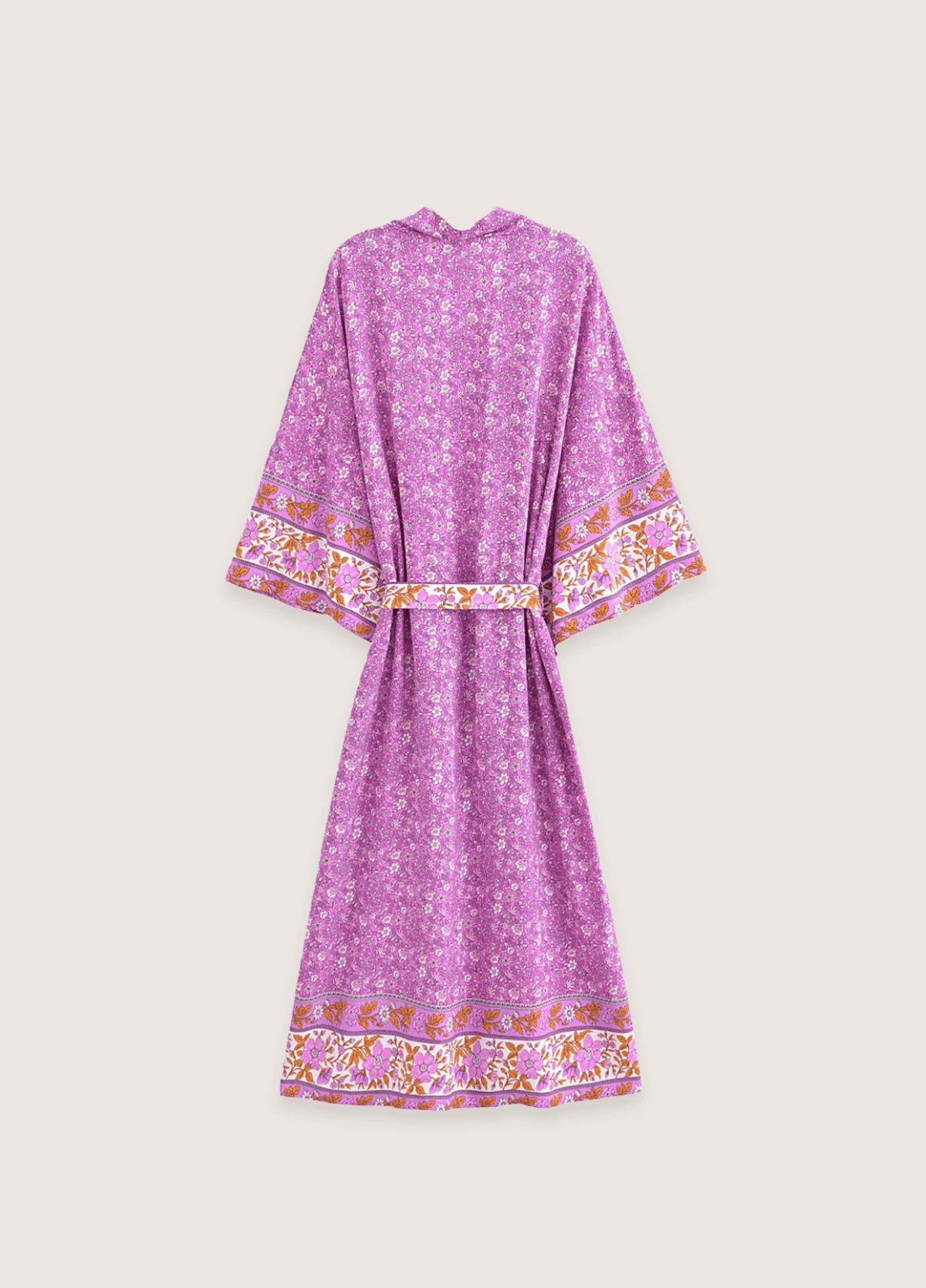 Kimono long femme floral rose – Floral Fuchsia