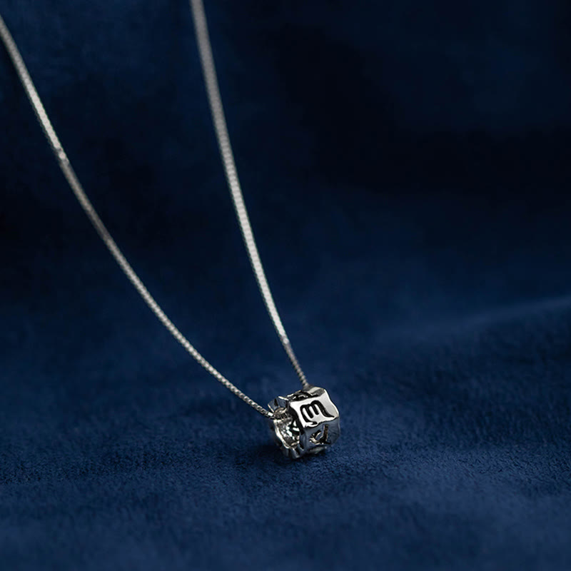 ATELIER-TIBET – Collier Om Mani Padme Hum en Argent Sterling 925