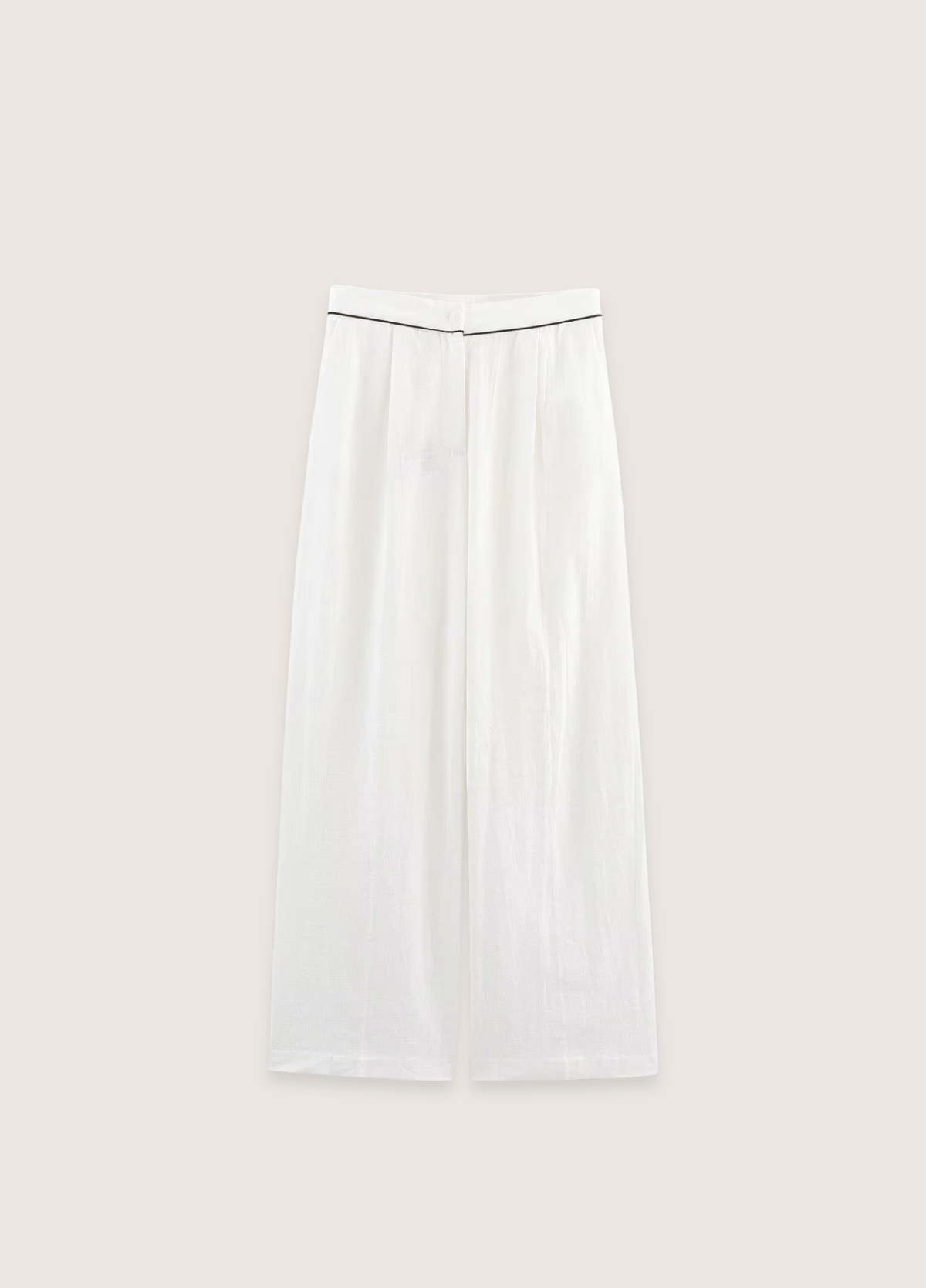 Pantalon kimono femme uni blanc – Yuki