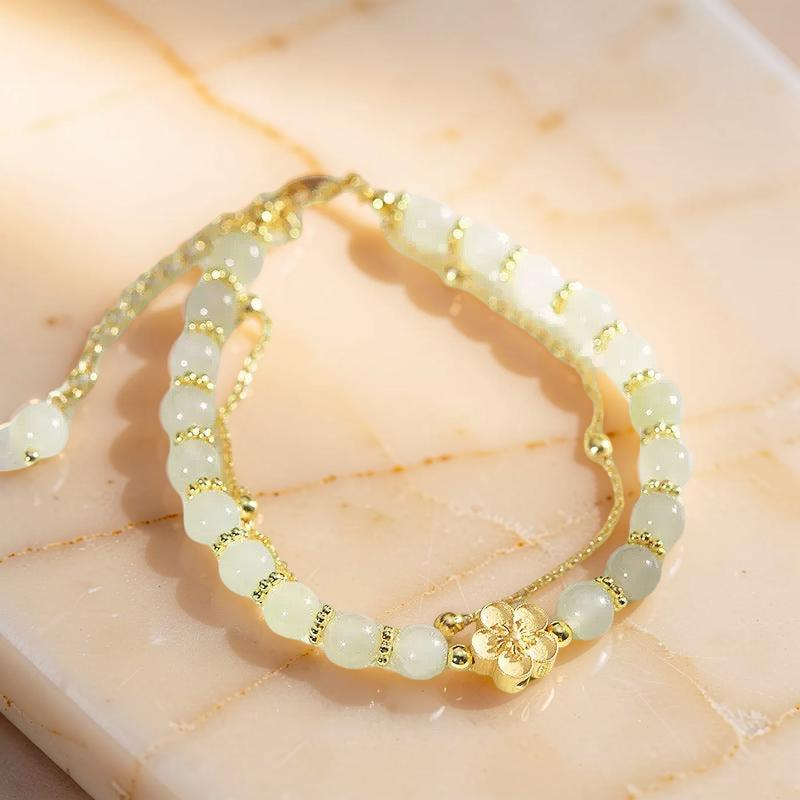 ATELIER-TIBET – Bracelet Jade – Caresse de Sakura