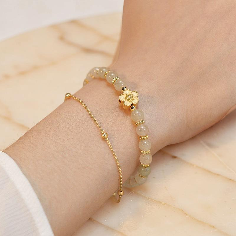 ATELIER-TIBET – Bracelet Jade – Caresse de Sakura