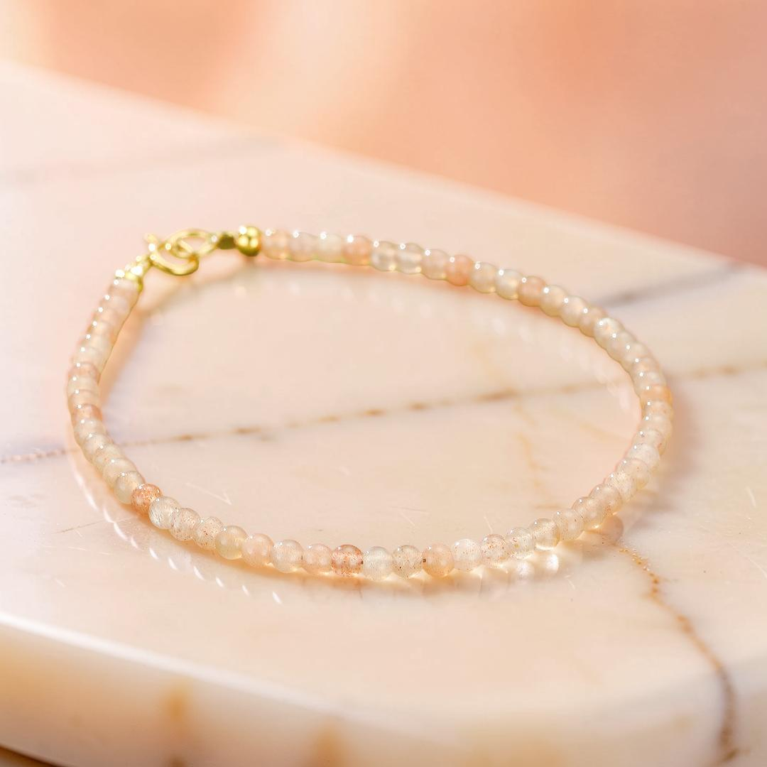 ATELIER-TIBET – Bracelet Pierre de Soleil – Aura Fine