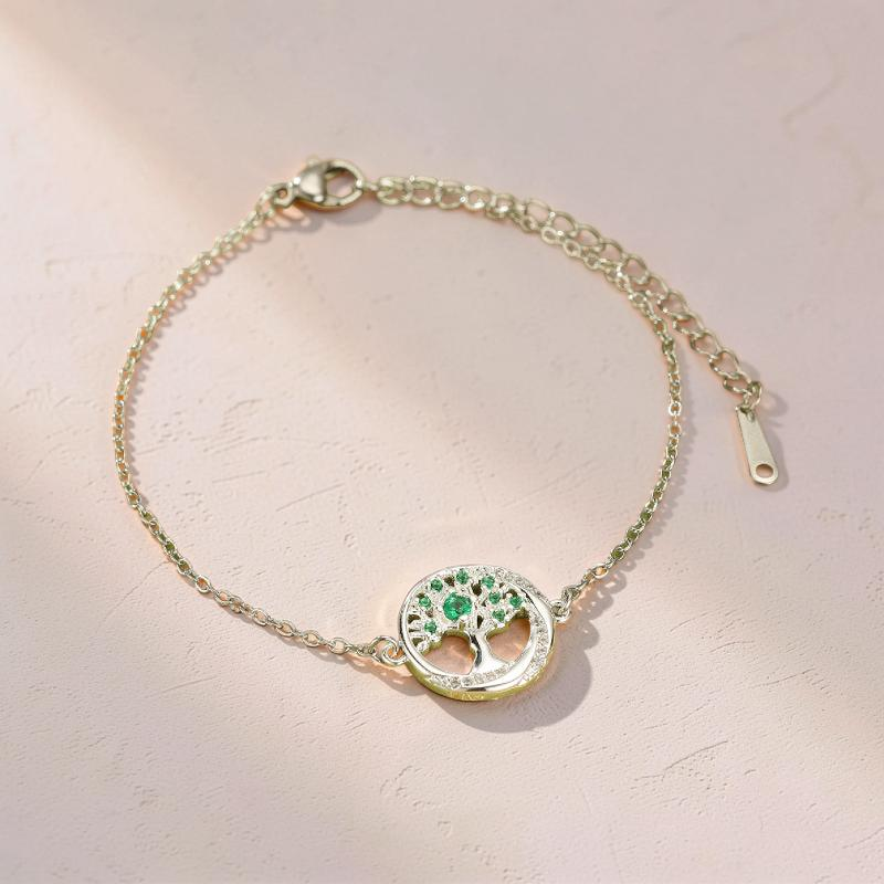 ATELIER-TIBET – Bracelet Émeraude – Essence Naturelle