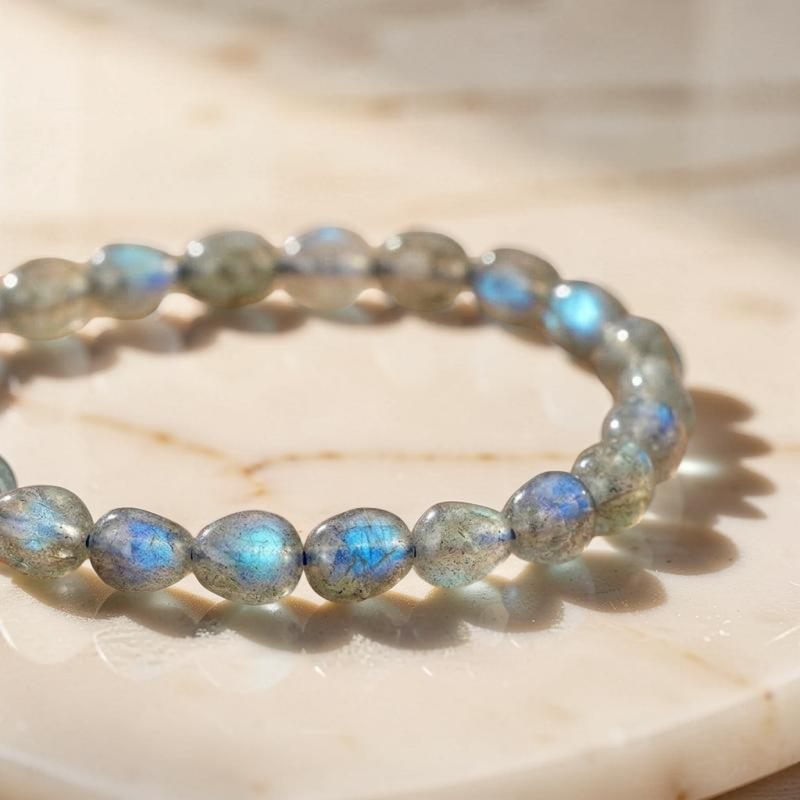 ATELIER-TIBET – Bracelet Labradorite – Éclat Boréal