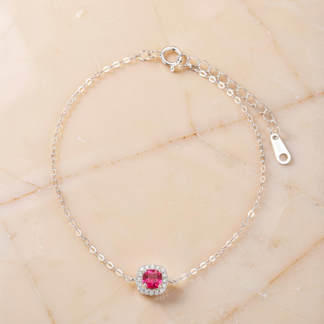 ATELIER-TIBET – Bracelet Cornaline – Douceur Impérial, Argent