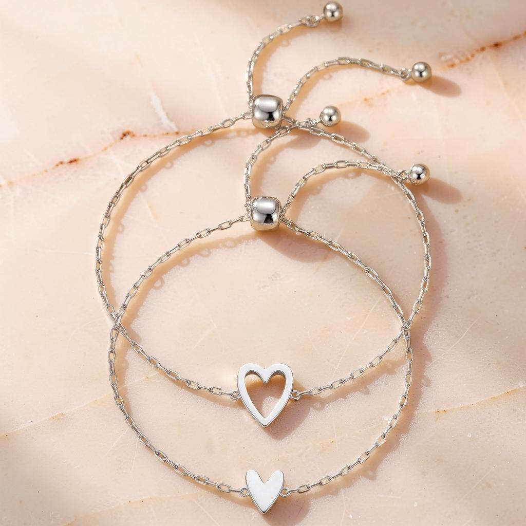 ATELIER-TIBET – Bracelet Cœur – Amour Délicat