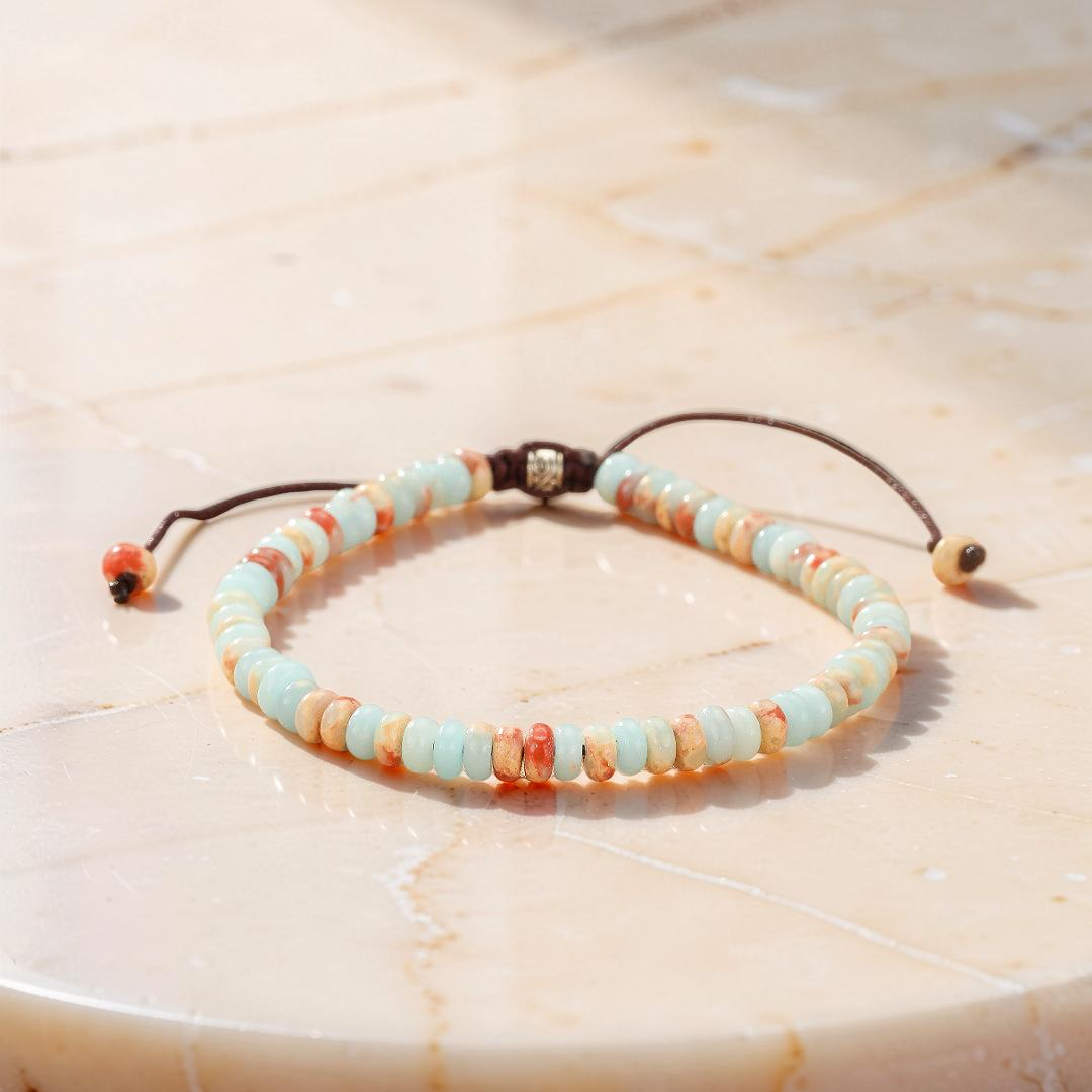 ATELIER-TIBET – Bracelet Jaspe – Sérénité Sauvage