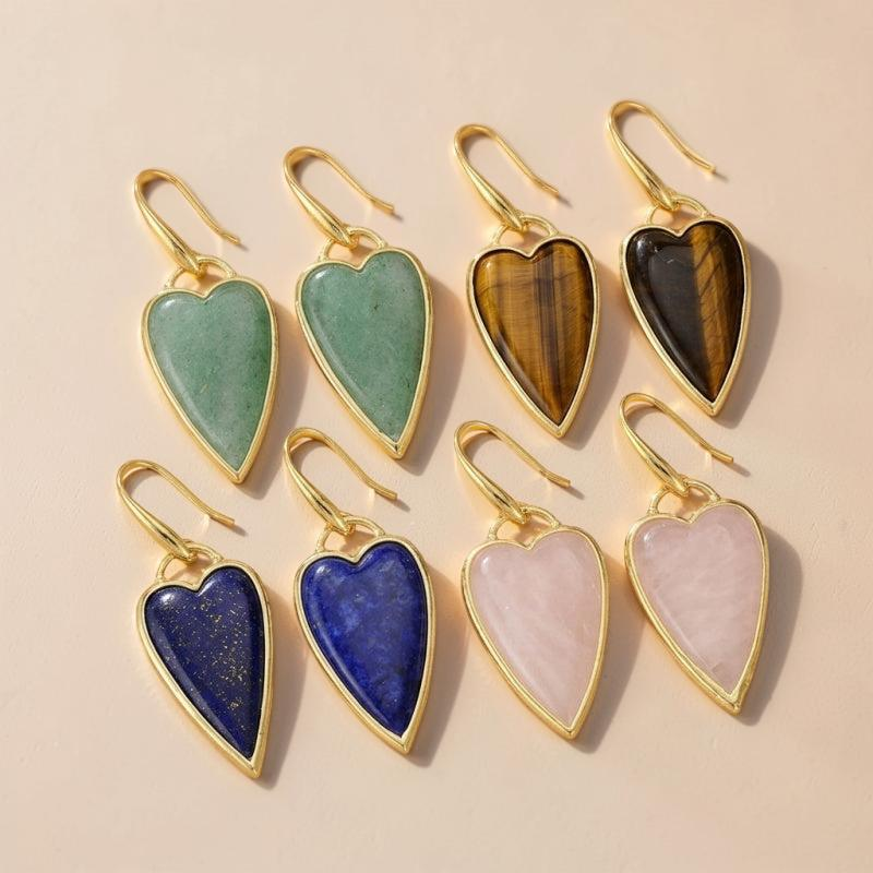 ATELIER-TIBET – Boucles d'Oreilles Lapis Lazuli – Reflet d'Amour