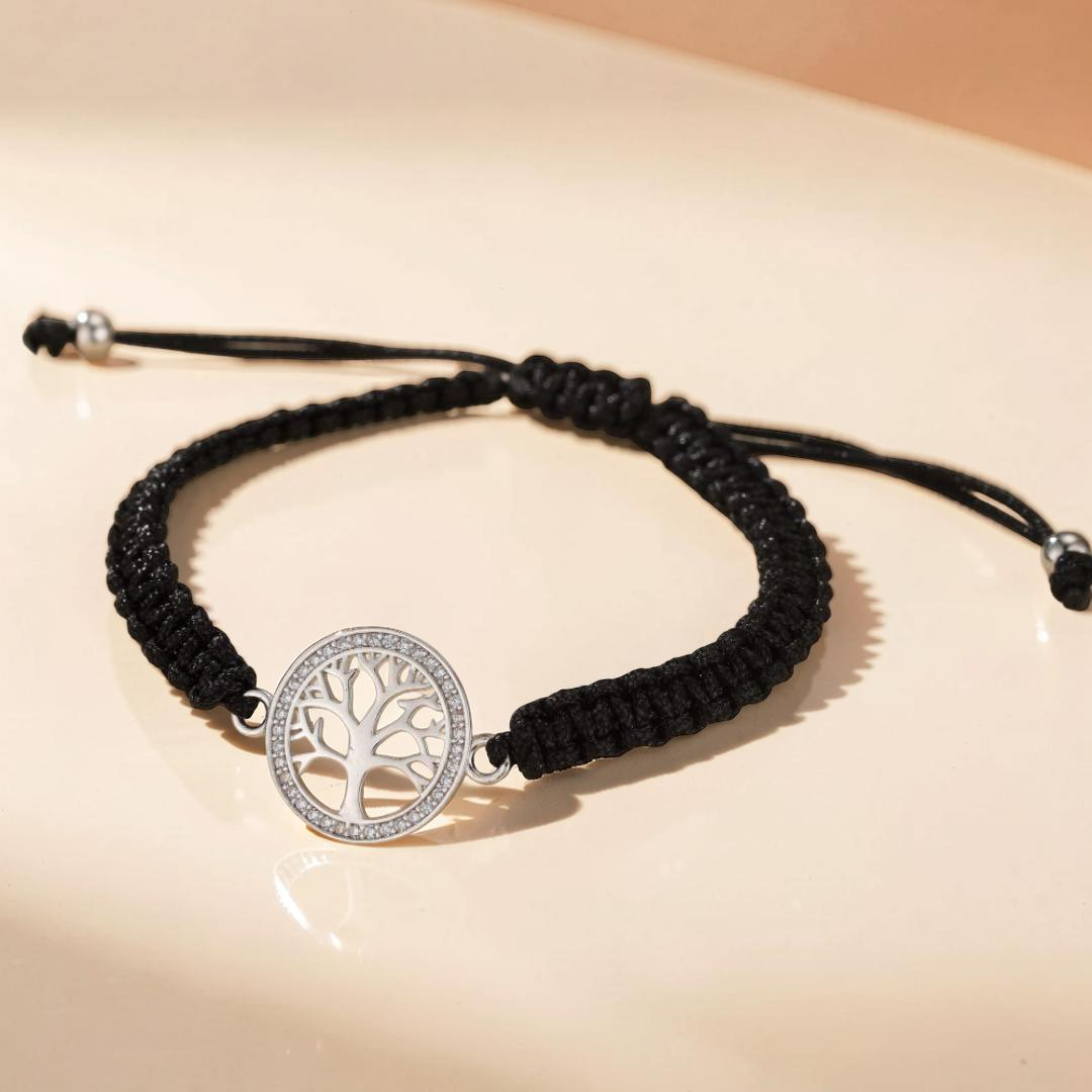 ATELIER-TIBET – Bracelet Arbre de Vie – Force Ancestrale, Argent 925