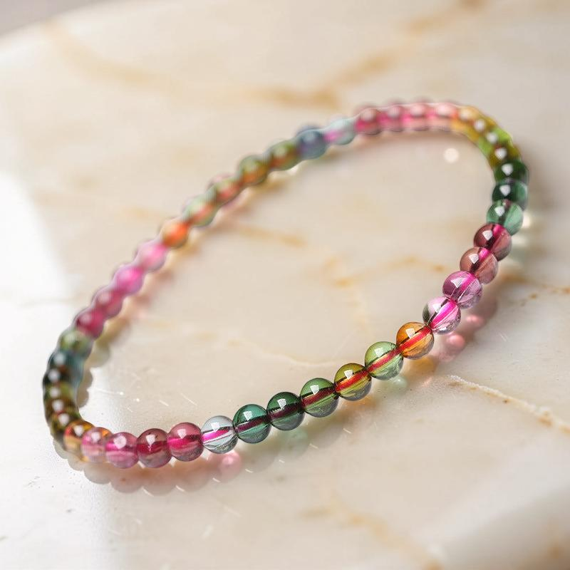 ATELIER-TIBET – Bracelet Tourmaline - Arc En Ciel