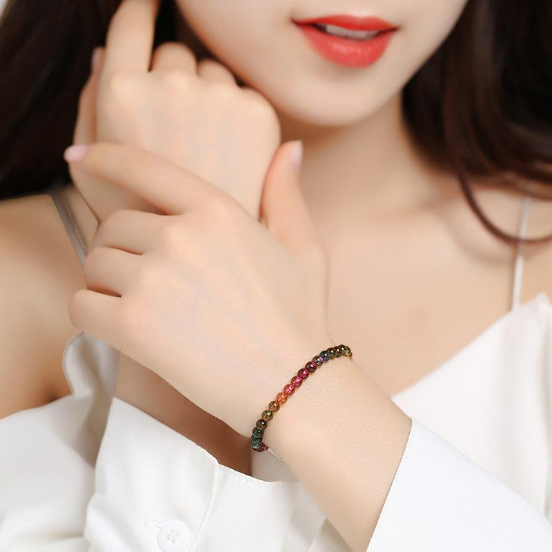 ATELIER-TIBET – Bracelet Tourmaline - Arc En Ciel