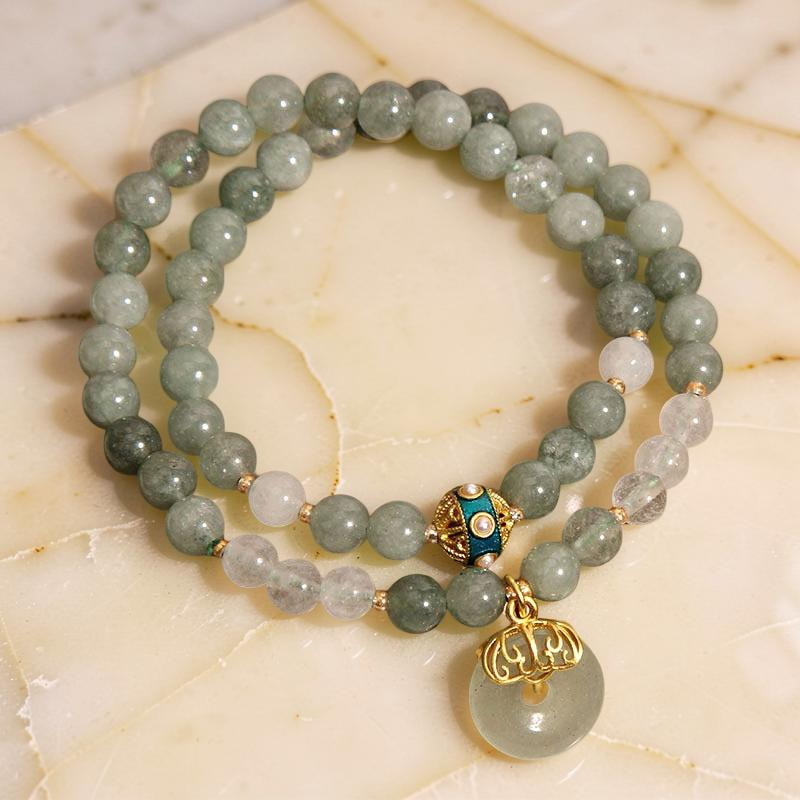 ATELIER-TIBET – Bracelet Aventurine – Cercle de Paix