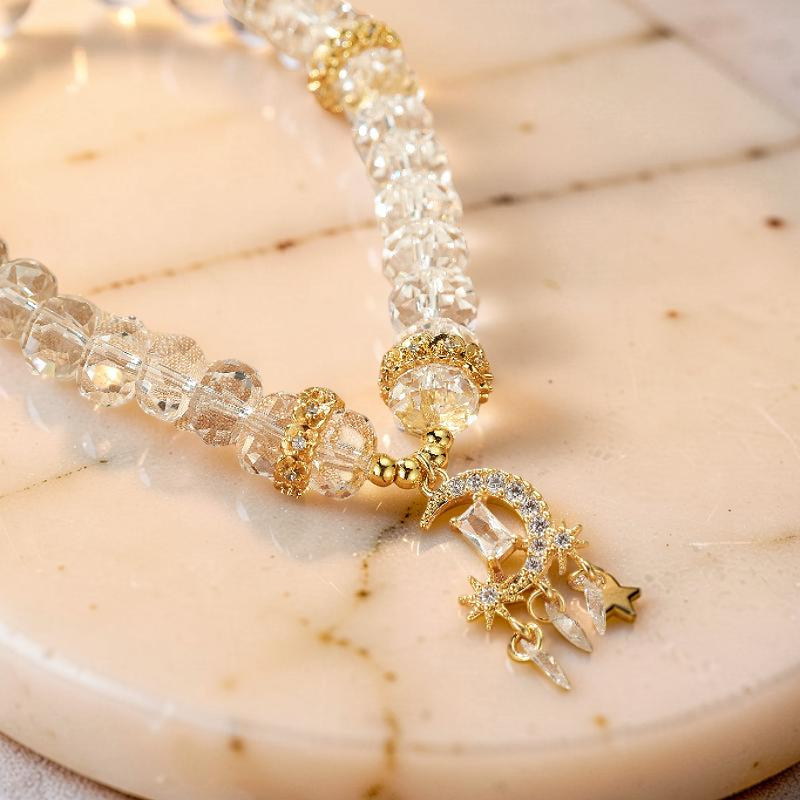 ATELIER-TIBET – Bracelet Cristal de Roche – Étincelle Céleste